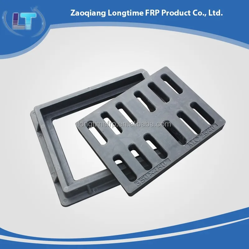 Frp композитный материал канализация крышки люков, прямоугольные крышка люка вес
