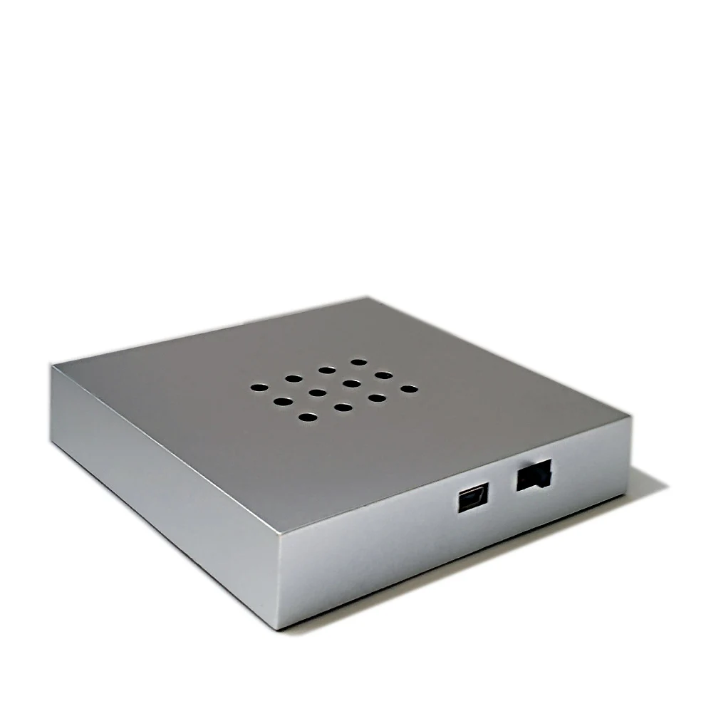 
10 x 10 cm Silver Plastic Color changing Square led light bottle stand for decoration 