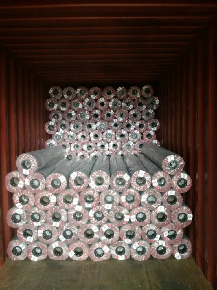 High Quality Needle Punched Non Woven Red Carpets With Film