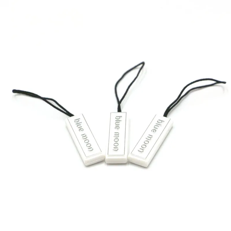 Wholsael экологически чистые фирменные тисненые логотипы пластиковые ценовые этикетки ювелирные бирки