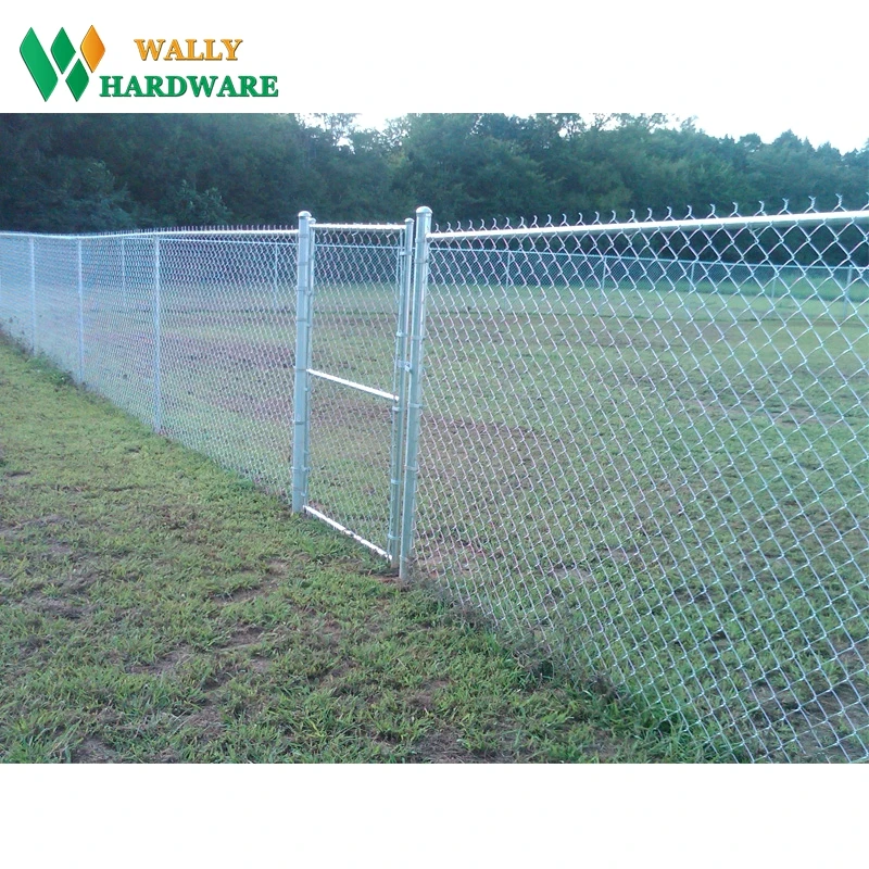 Hot dipped galvanized 3ft garden chain link fencing/ 4x10 chain link fence gate panel