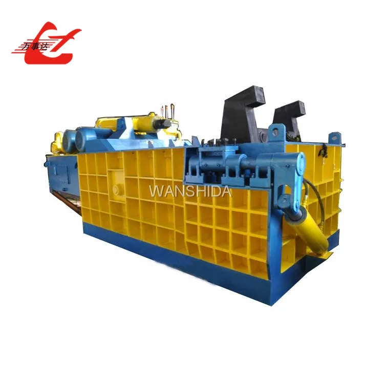 
WANSHIDA Hydraulic Scrap Car Baler Car Bodies Vehicles Scrap Baling Press 