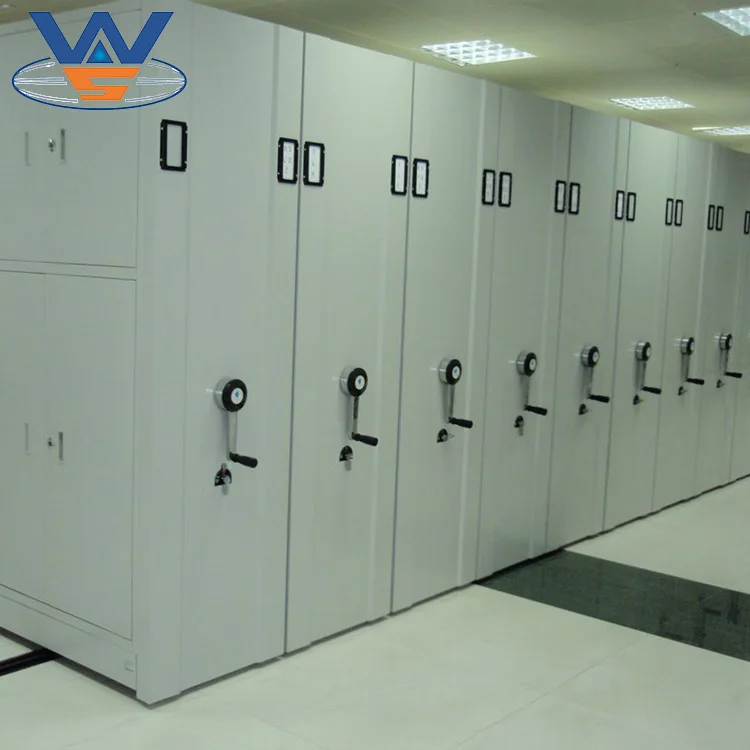 China Supplier Favorable Library Furniture Mobile Shelving Steel Filing Cabinet Compact Shelving