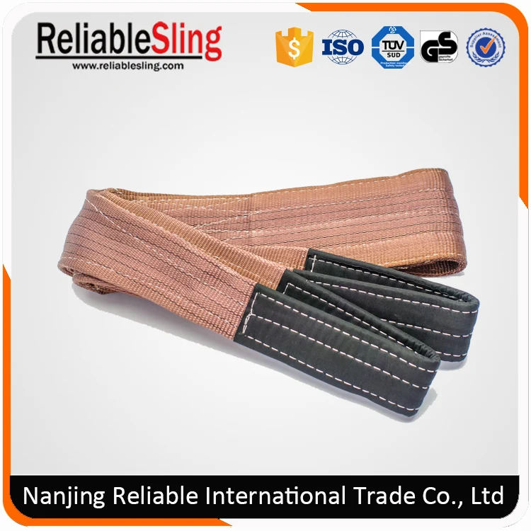 Abrasion Resistant Certified 6 Ton Crane Lifting Belt