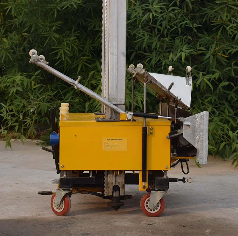 Dingyuan new technique auto plastering machine in india
