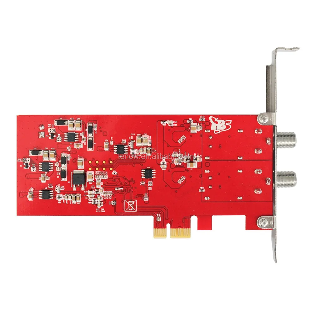
Hot Sell TBS6902 DVB-S2 Dual Tuner PCIe Card for HD and SD Digital Satellite TV Receiving on PC 