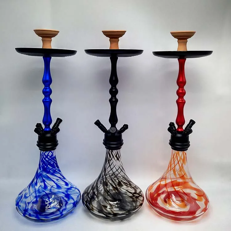 Low price colorful aluminum hookah shisha