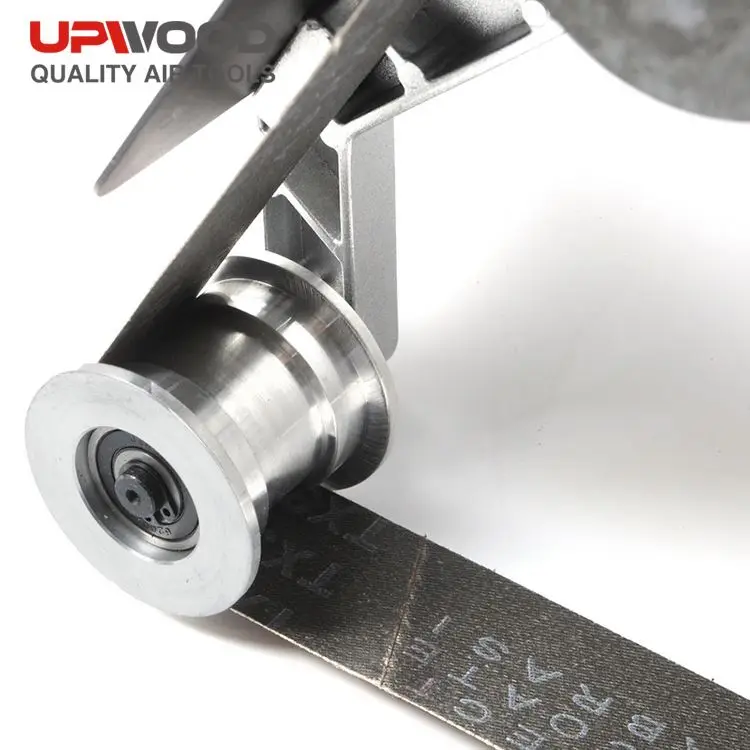 UPWOOD UW-7600 Quality 40*760mm Tube Belt Sander for Stainless Steel Pipe with Sanding Belts
