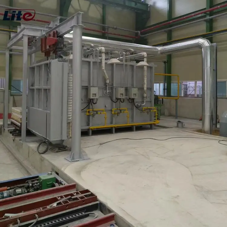 High Temperature Heat Treatment Industrial Shuttle Kiln Shuttle Sintering Furnace