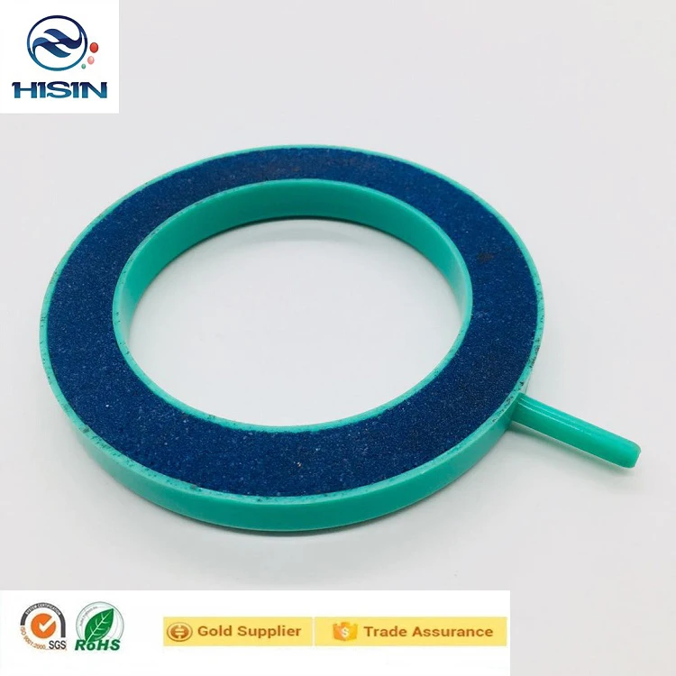 Aquarium accessories indoor fish farming circle oxygen diffuser air stone for fish tank decoration