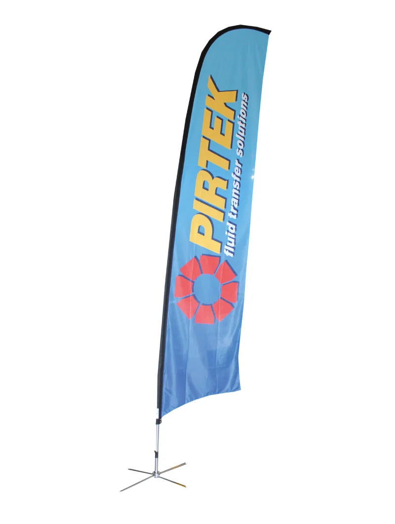 High quality outdoor custom Durable gift Vinyl feather banner