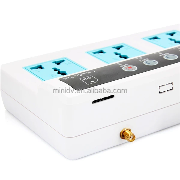 Smart switch gsm easy and low-cost to control remote appliances and Feeding the family pet via the GSM switch