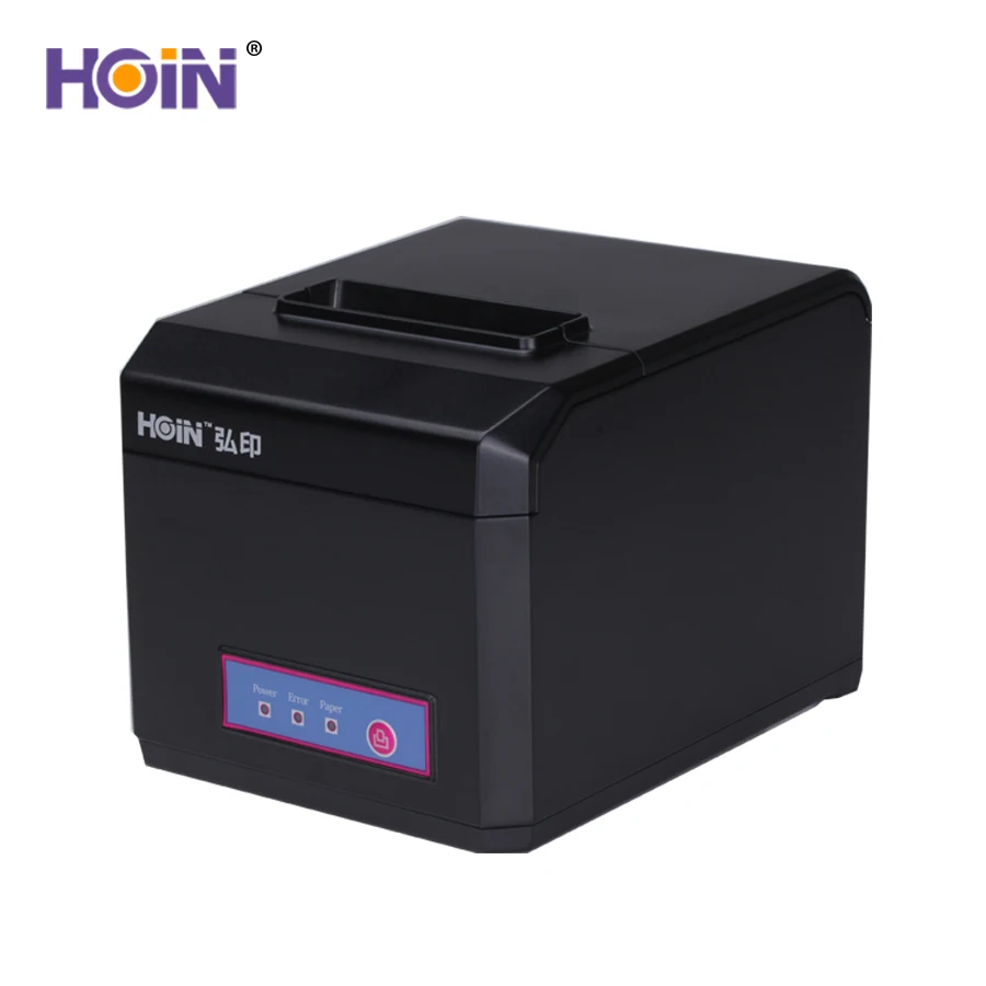 USB LAN WIFI BT Ethernet Rich Interface 300mm/s Fast Speed Thermal Receipt Printer 80mm Bluetoth