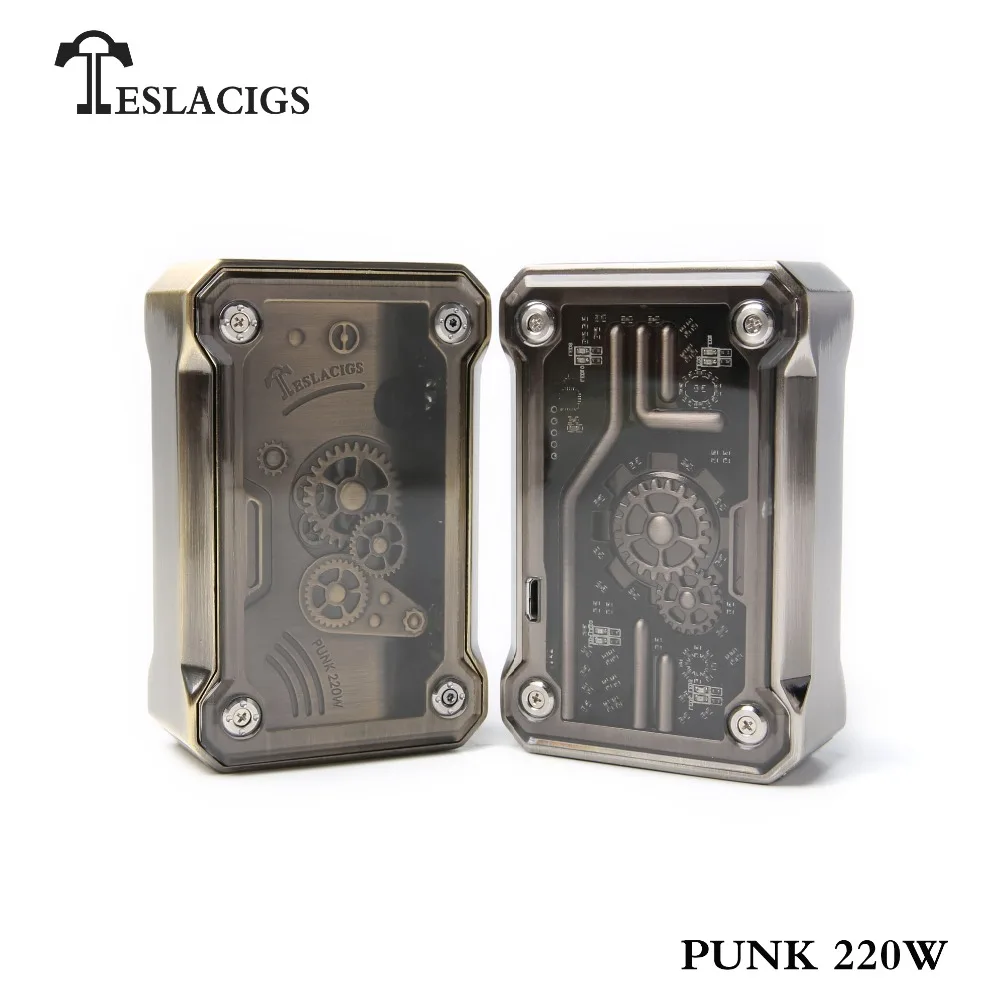 
2018 the most Popular Product Zinc alloy Punk 220W Vape mod from Tesla 