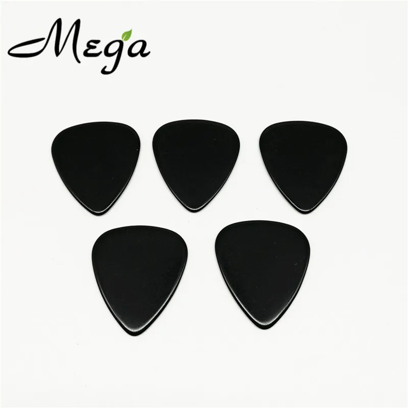 Black Celluloid Guitar Picks Plastic Good Quality Popular Usage Pure Solid Guitar Pick Making Machine 60 Pcs Guitar Picks 500pcs