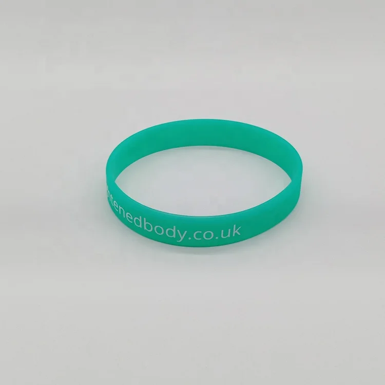 Custom Flag Silicone Bracelet Wristband Debossed Logo Custom Personalized Bracelet