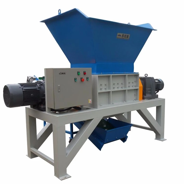 
Низкоскоростной двухвальный измельчитель отходов шин, использованная Шинная дробилка, машина для измельчения шин 