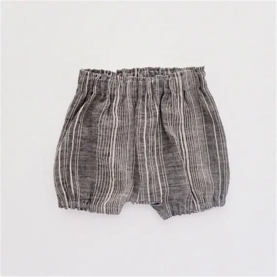 
CONICE NINI Toddler Clothing Soft Linen Cotton Solid Color Infant Shorts Baby Kids Bloomer 