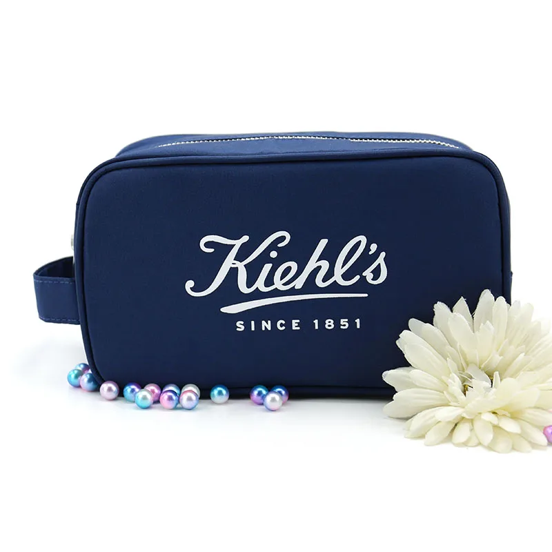 Fashion Portable Mens Canvas Makeup Travel Hanging Toiletries Bag For Men Storage Cosmetic Bag