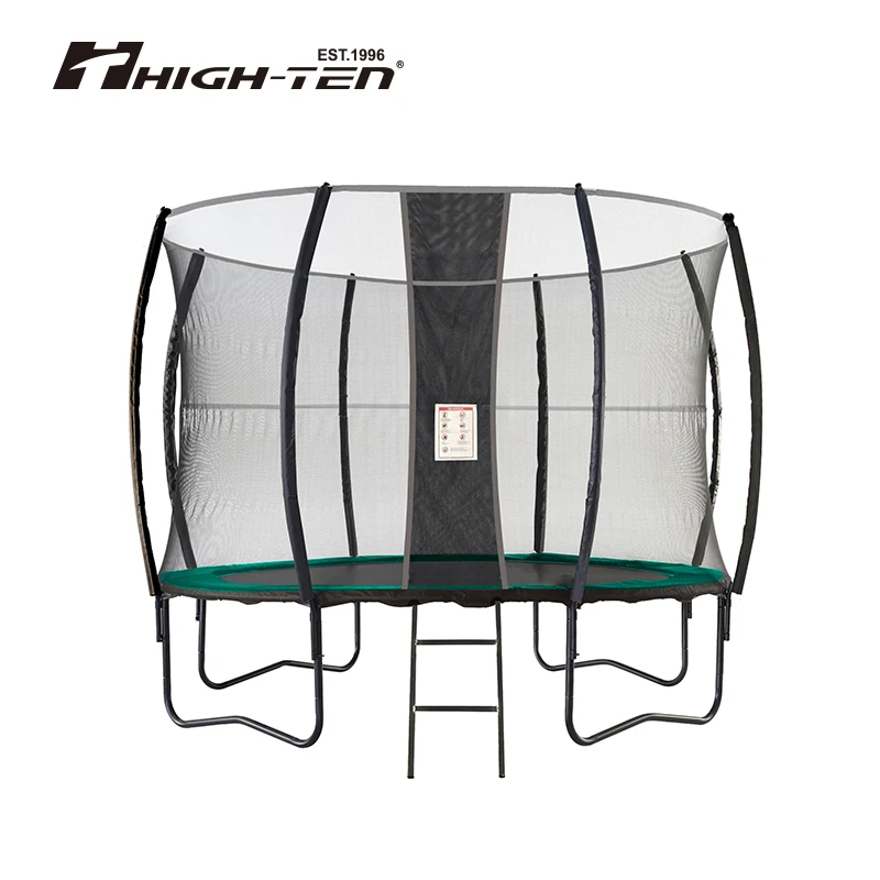 Factory Wholesale trampoline 10ft Smart Double layer Trampoline with Fiberglass