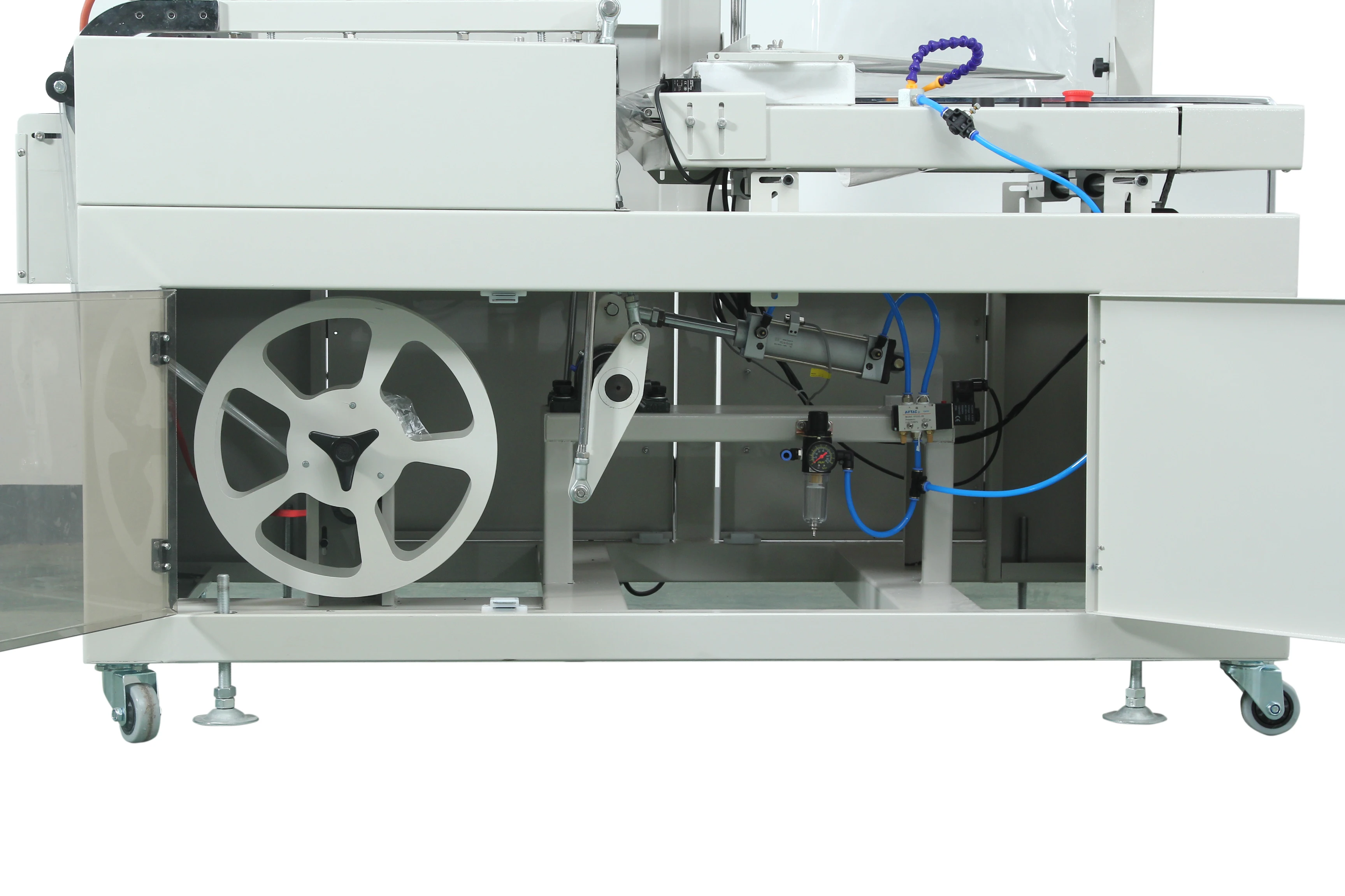 POF PVC PE Shrink Film Heat Shrink Wrapping Machine Shrink Wrap Film Machine Heat Shrink Tunnel Tube Packing Machine