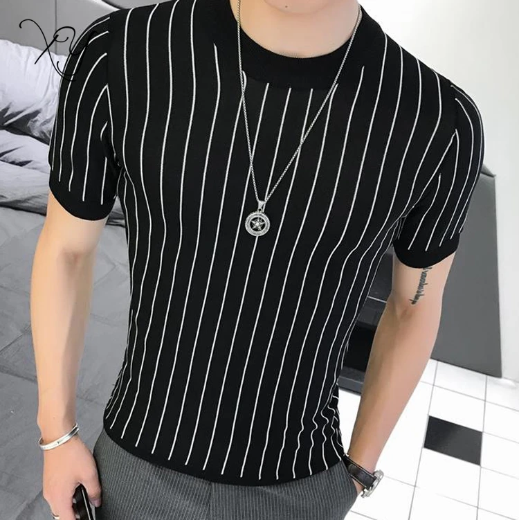 В полоску Спортивная футболка для мужчин