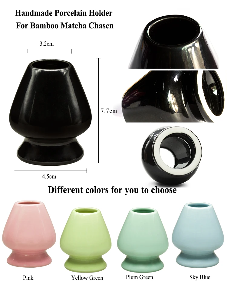 Japanese Accessories Teaware Stainless Steel Matcha Whisk Bamboo Matcha Whisk and Spoon / Matcha Tea Tin Wisk Cup Brush Set