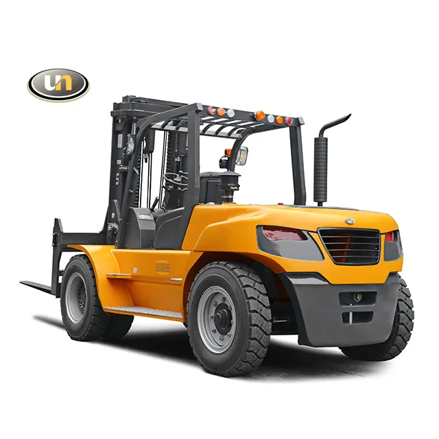 Balance Weight 10 Ton Heavy Duty Manual Diesel Engine Forklift Truck
