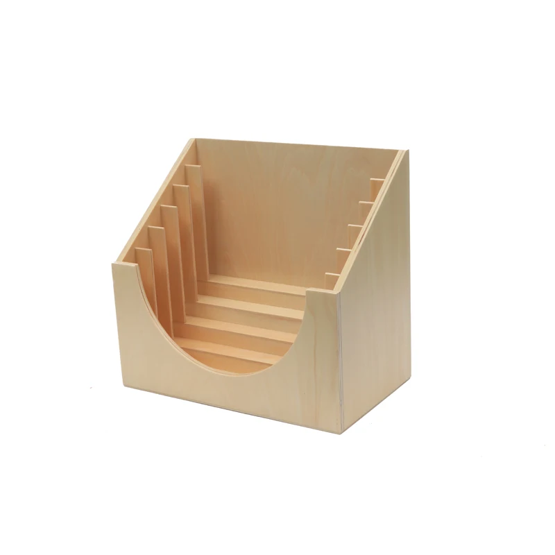 Top Quality kids Practical Life Tool Montessori Materials Montessori Educational Wooden Toys Dressing Frame Stand for 6 Frames