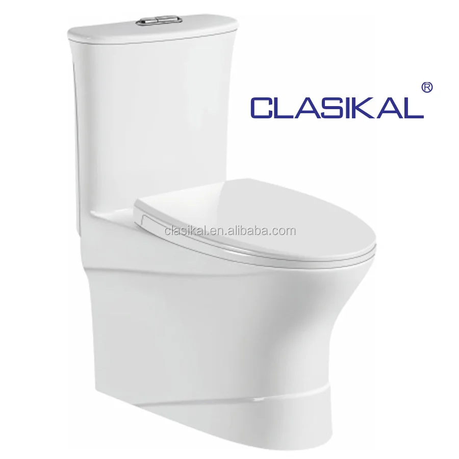 New Design Siphonic s Trap One Piece Saving Water Women Wc Toilet