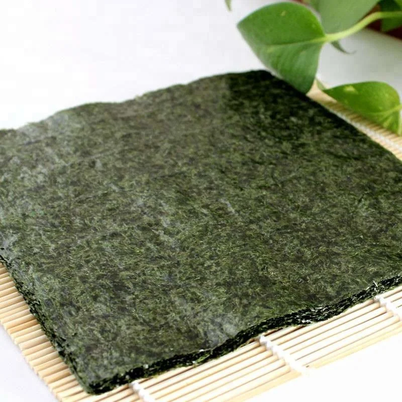 Органические жареные водоросли для кухни