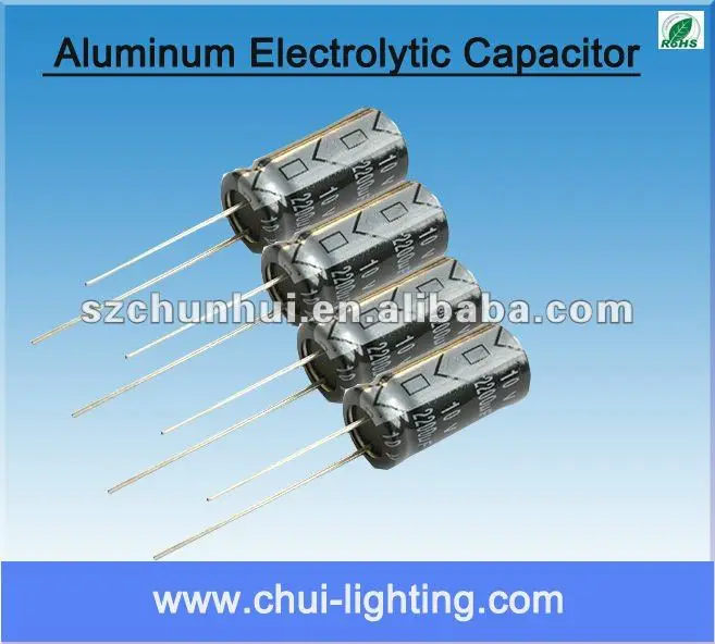Smd dip-алюминиевых электролитических конденсаторов