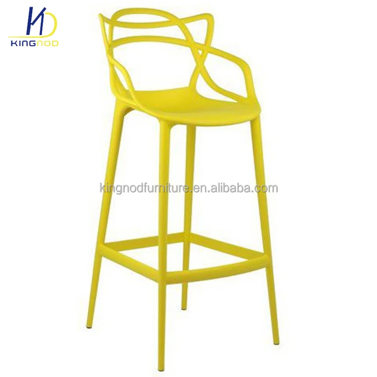 No Folded And Dining Chair Specific Use Plastic High Stool