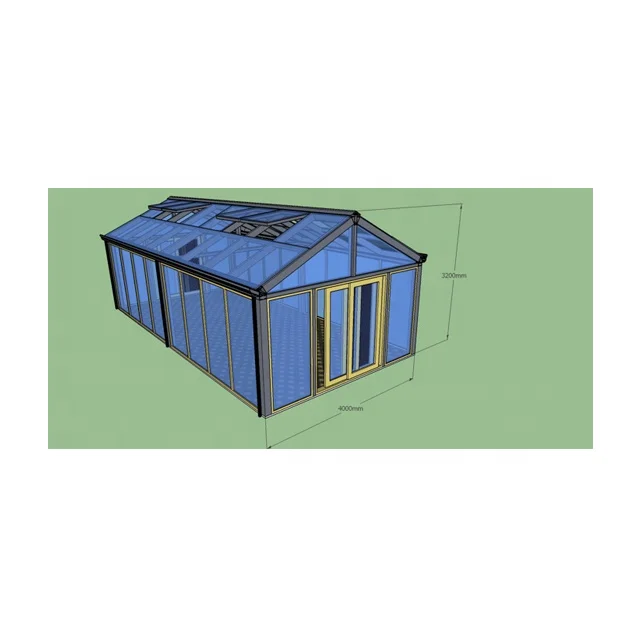 WANJIA On sale exterior aluminum tempered glass sunroom