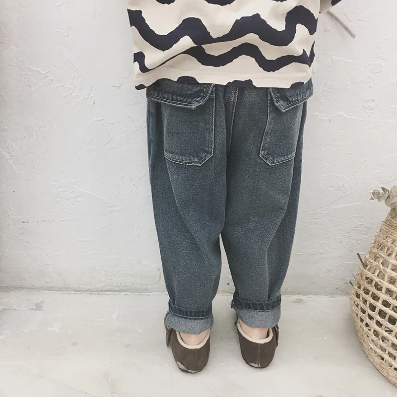 
2019 wholesale children boys casual boys jeans pants denim new design denim jean 