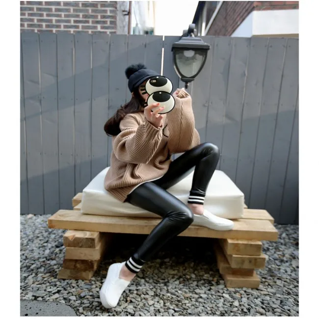 
2019 New arrival autumn winter knitted hooded sweater 