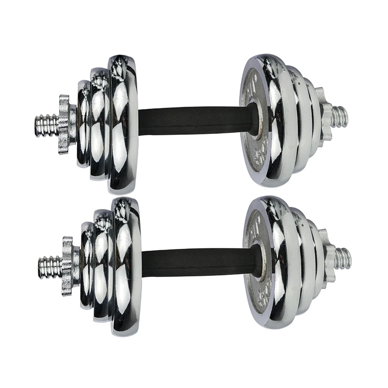 adjustable convertible chrome tungsten dumbbell