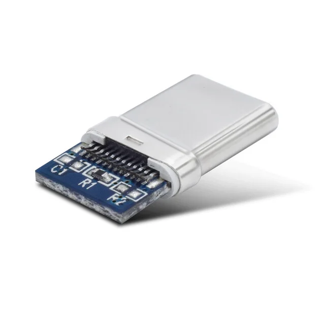 
Factory USB C Connector Male 3.1 Type C Plug Solder for Power Charger 