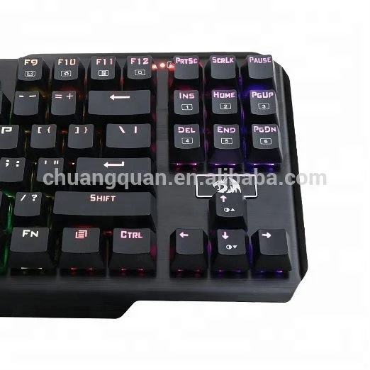 Redragon K553 RGB LED Backlit Mechanical Gaming Keyboard in good quality