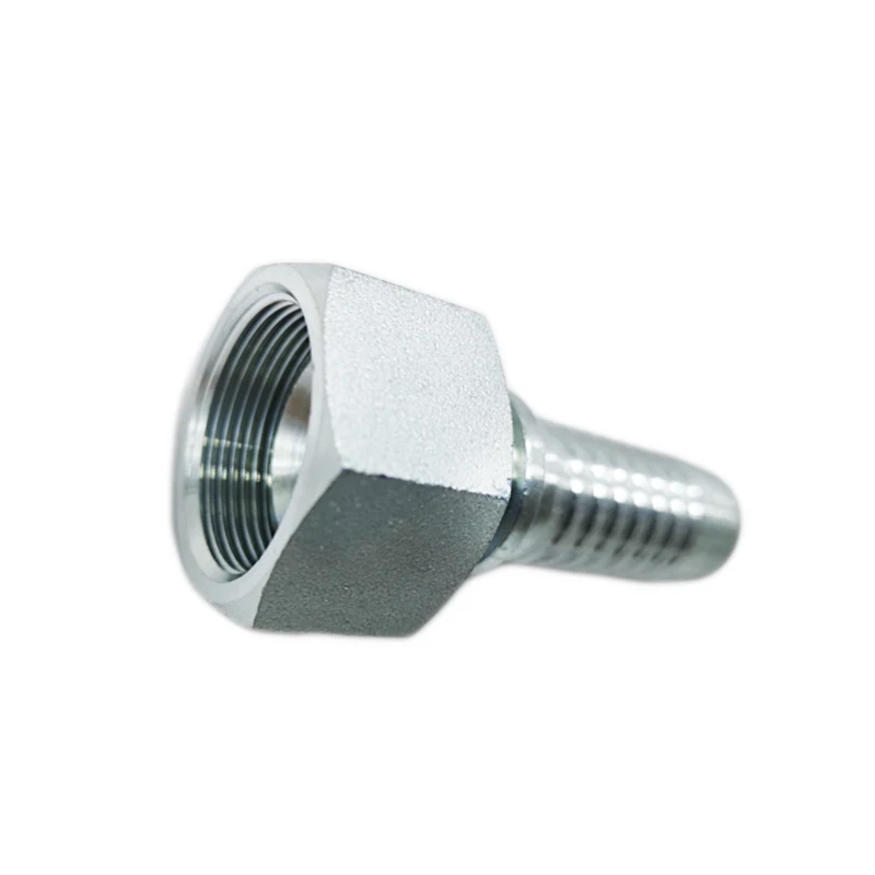 Carbon Steel  hydraulic rubber hose fittings