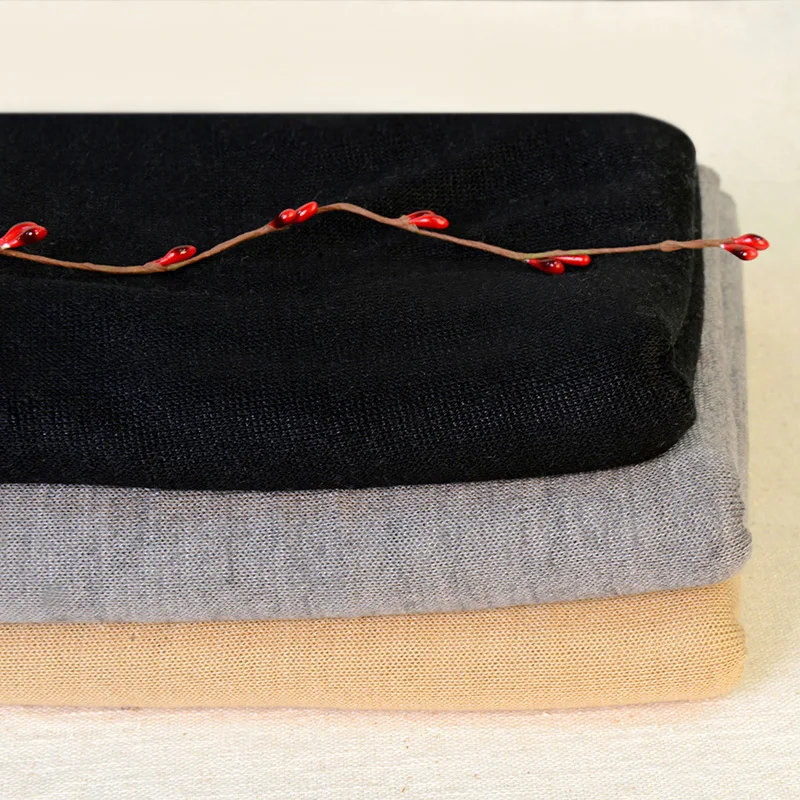 Зимняя горячая распродажа Оптовая Продажа шерстяная вискозная трикотажная ткань для рубашек