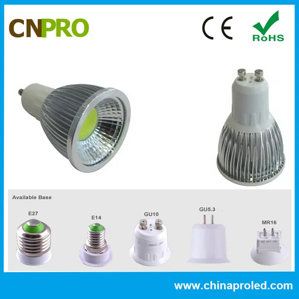 Gu10 початка светодиодный прожектор 3 Вт 5 Вт 7 Вт