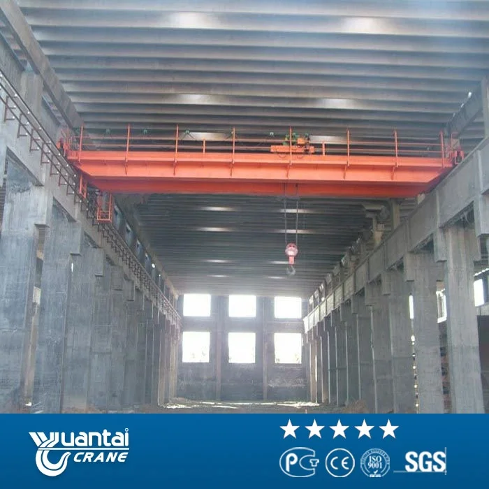 Indoor electric hoist trolley 10 16 20 25 30 32 40 ton overhead crane price with hook