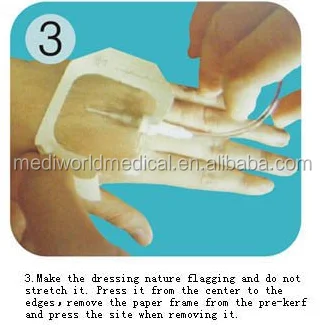 
transparent i.v catheter dressing 
