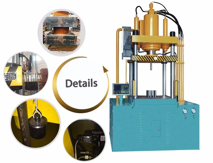 Двойного действия глубоко рисунок гидравлический пресс для алюминиевая посуда