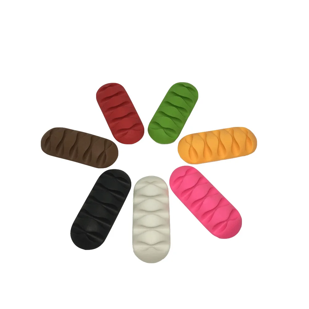 
Multipurpose Silicon Cable Holder for Mobile Phones, laptops, Computers 