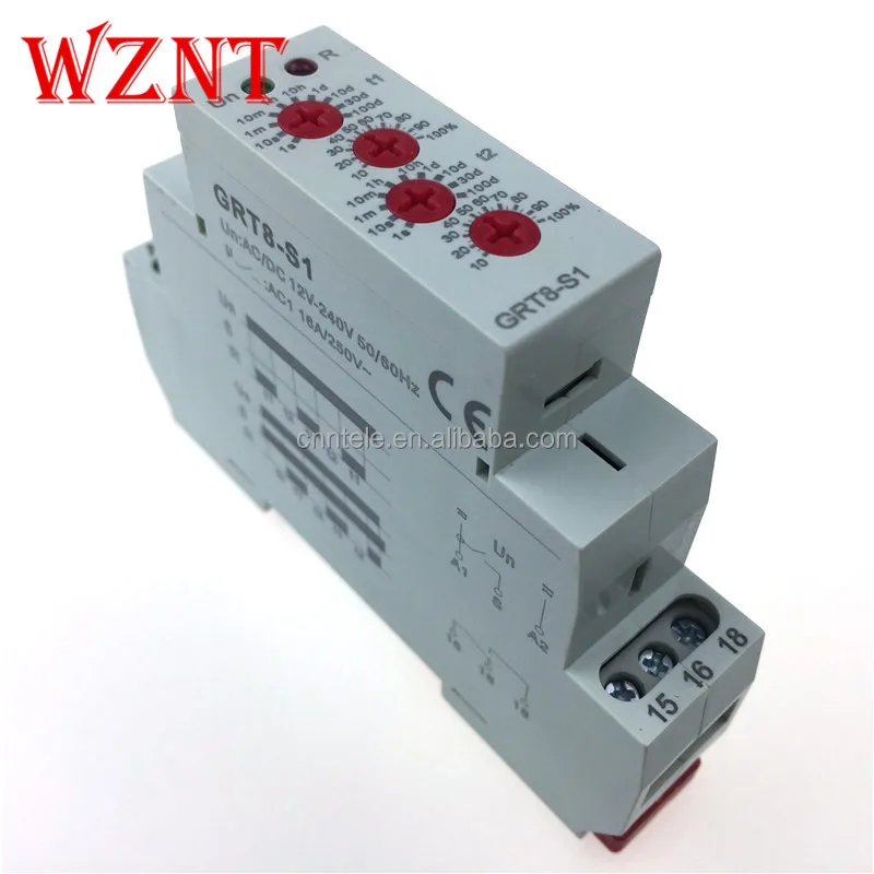 GRT8--S1 Asymmetric cycle timer relay