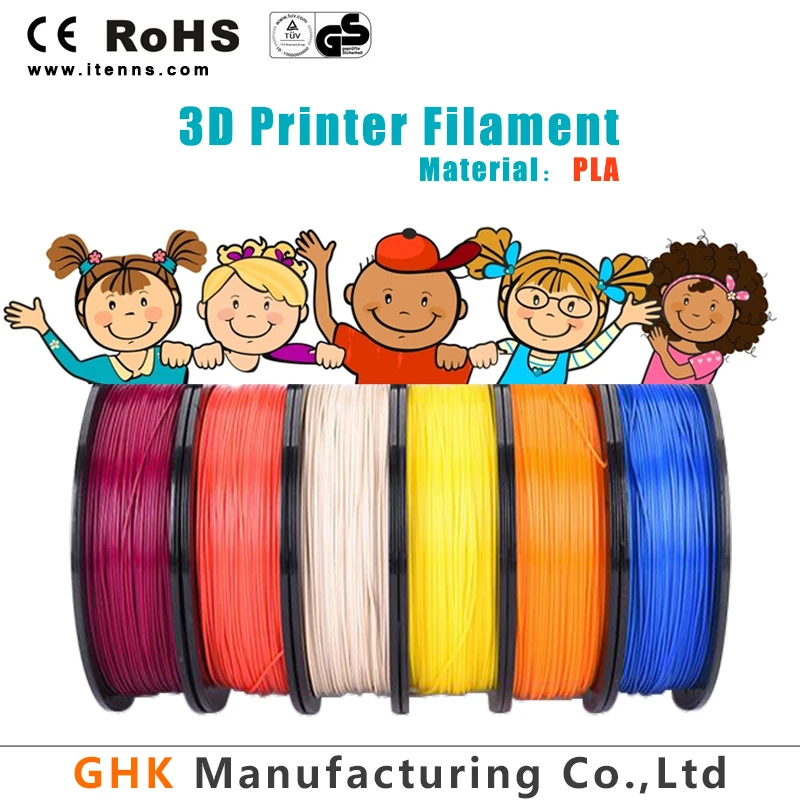 Оптовая цена НОАК накаливания принтер with1.75m красочные для 3d пера