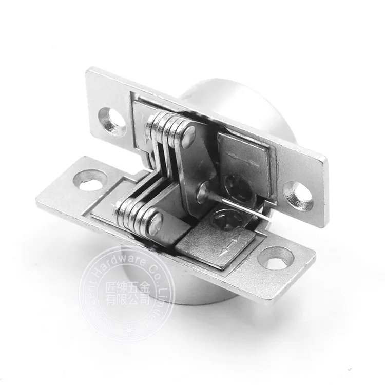 Mitred hinge for 45 degree mitre applications