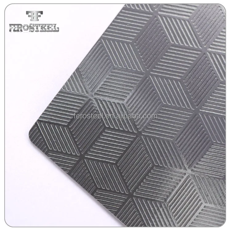 Embossed Stainless Steel Ceiling Panels Sheet Embossed Stainless Steel Plate Strip Reels for Dishware